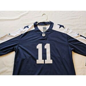 Men's‎ L Nike Micah Parsons #11 Stitched NFL Dallas Cowboys Game Blue/White
